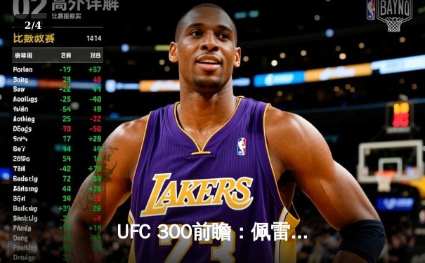 UFC 300前瞻：佩雷拉卫冕战对阵希尔，中国力量张名扬首秀引期待 - 2